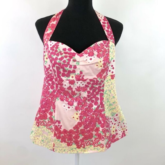 Lilly Pulitzer Tops - Lily Pulitzer Strawberry Halter Top